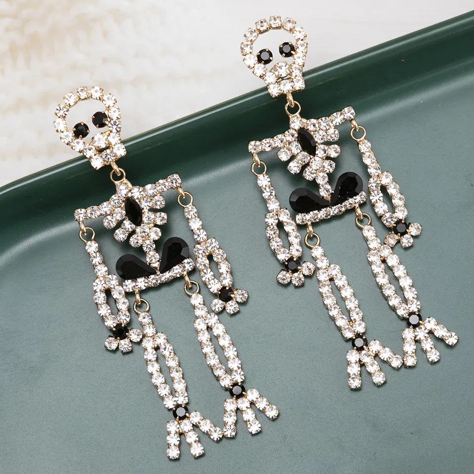 Skull Skeleton Earrings