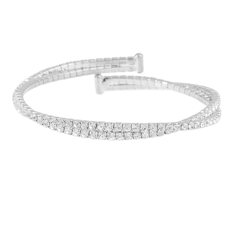 Double Row Spiral Bracelets