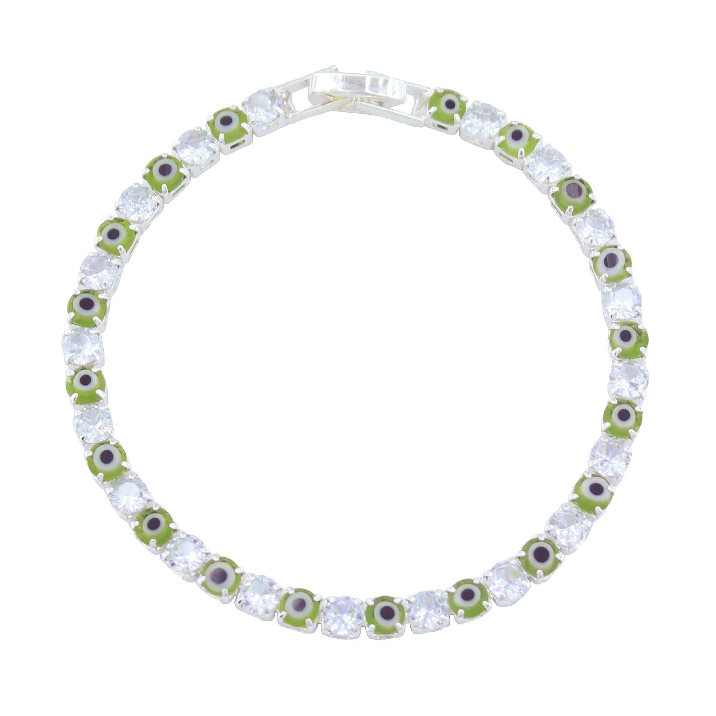 Evil Eye Zircon Colorful Bracelets