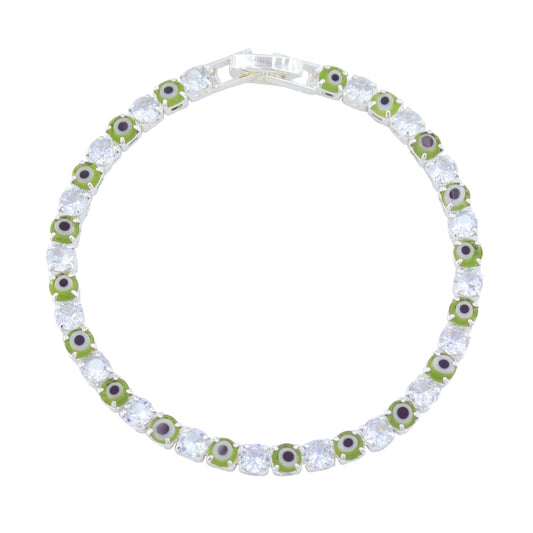 Evil Eye Zircon Colorful Bracelets