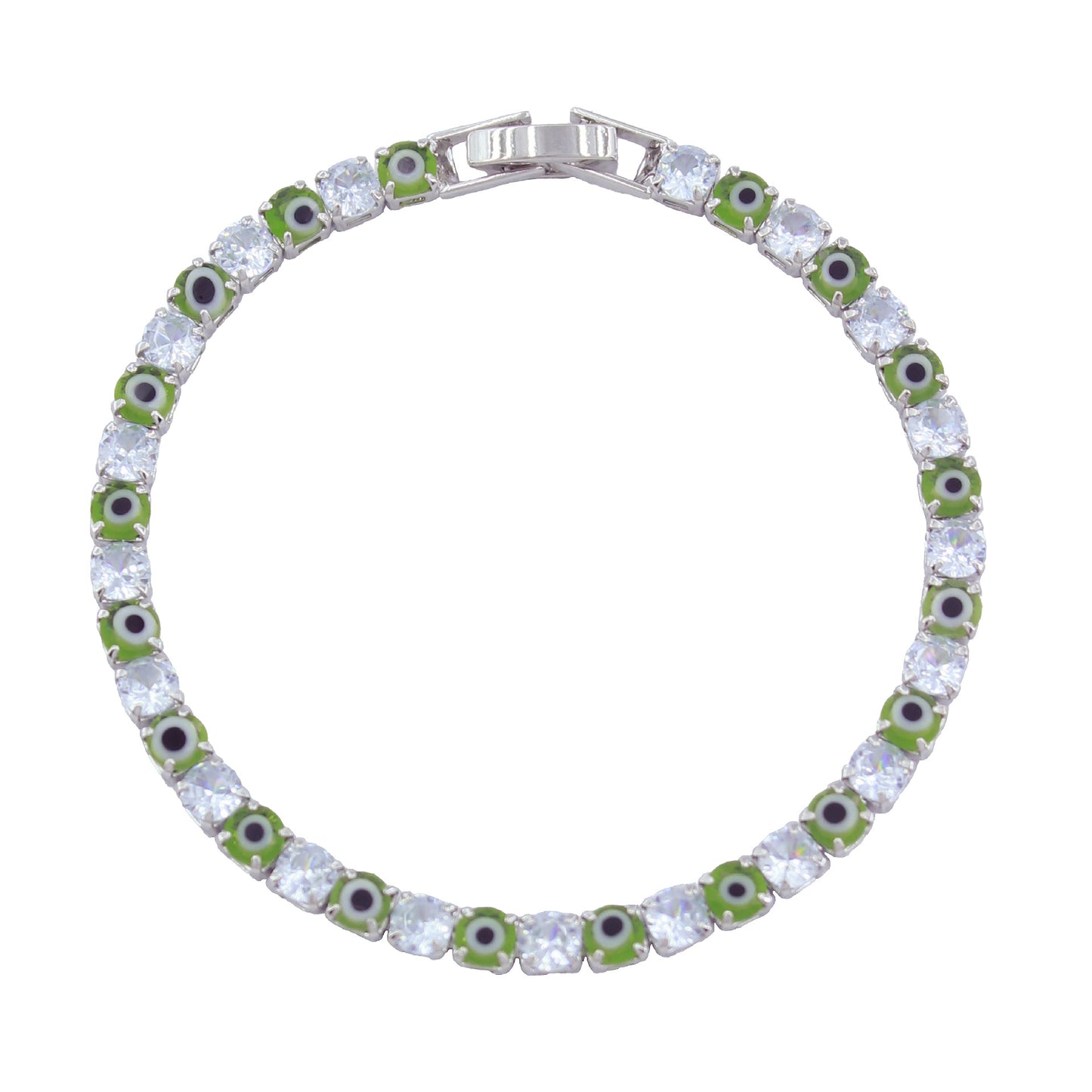 Evil Eye Zircon Colorful Bracelets
