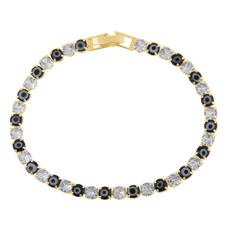 Evil Eye Zircon Colorful Bracelets