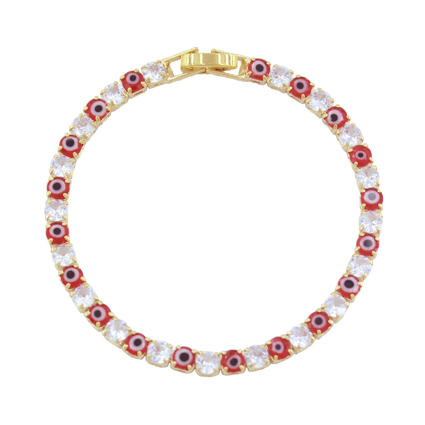 Evil Eye Zircon Colorful Bracelets