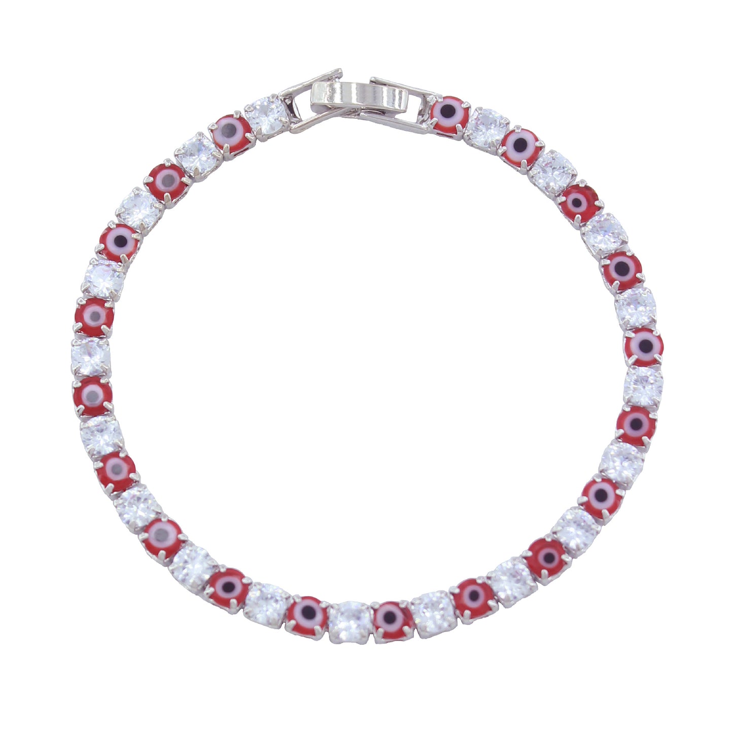 Evil Eye Zircon Colorful Bracelets