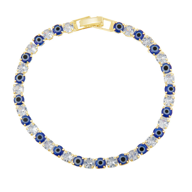 Evil Eye Zircon Colorful Bracelets