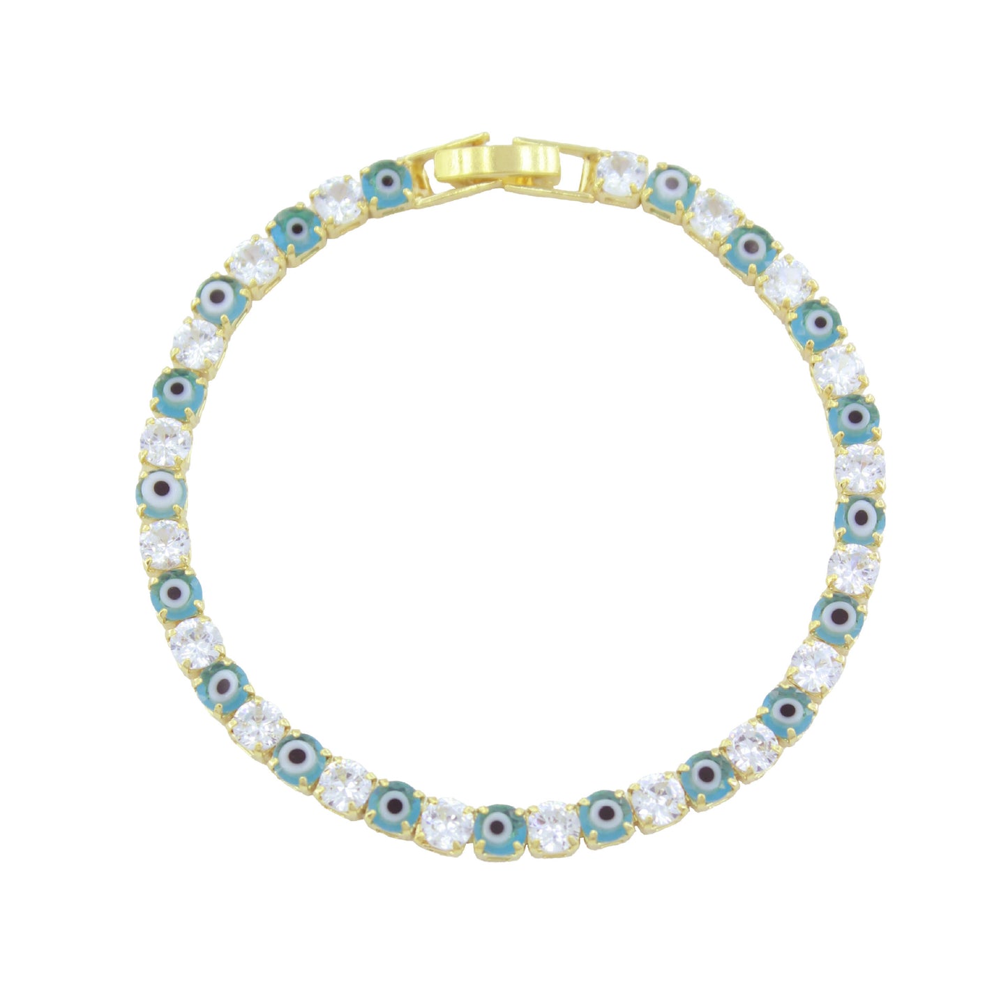 Evil Eye Zircon Colorful Bracelets