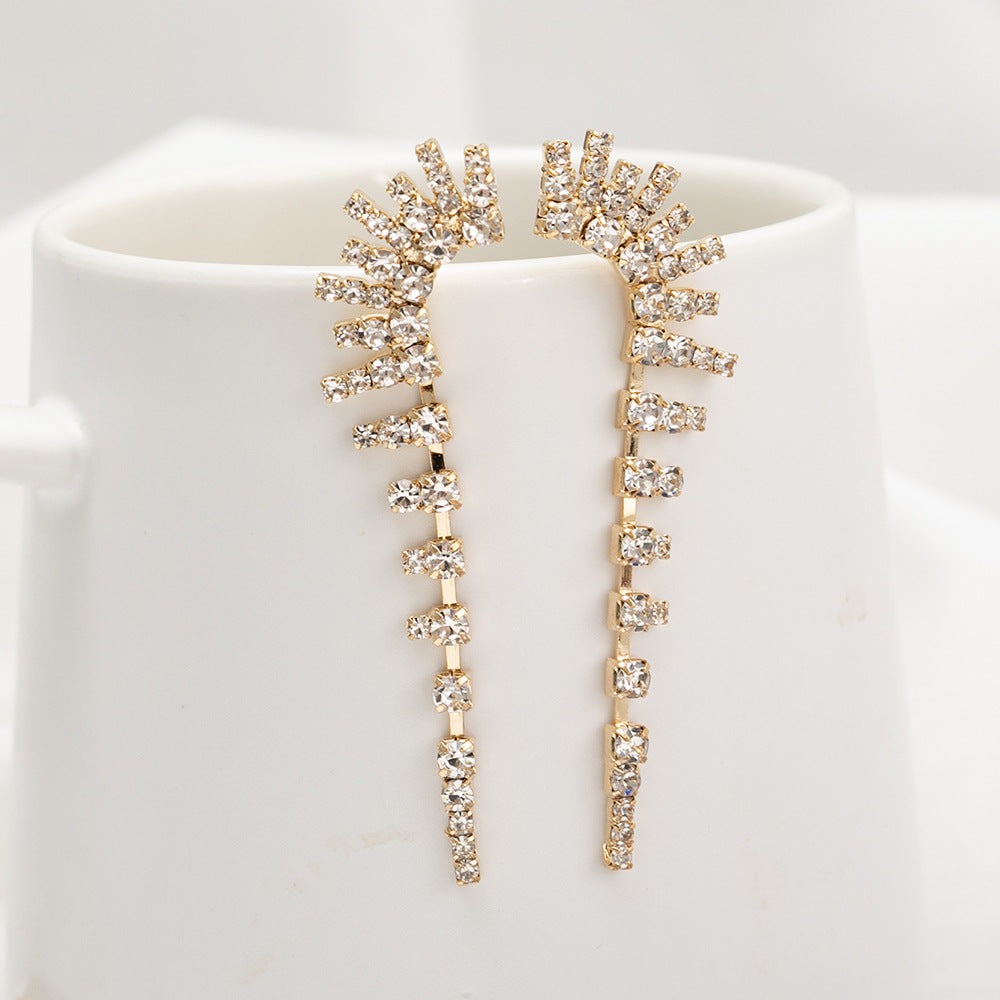 Hippocampus shape Drop Earrings