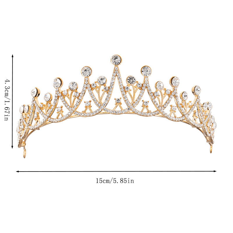 Branchlet Rhinestone Bridal Tiara