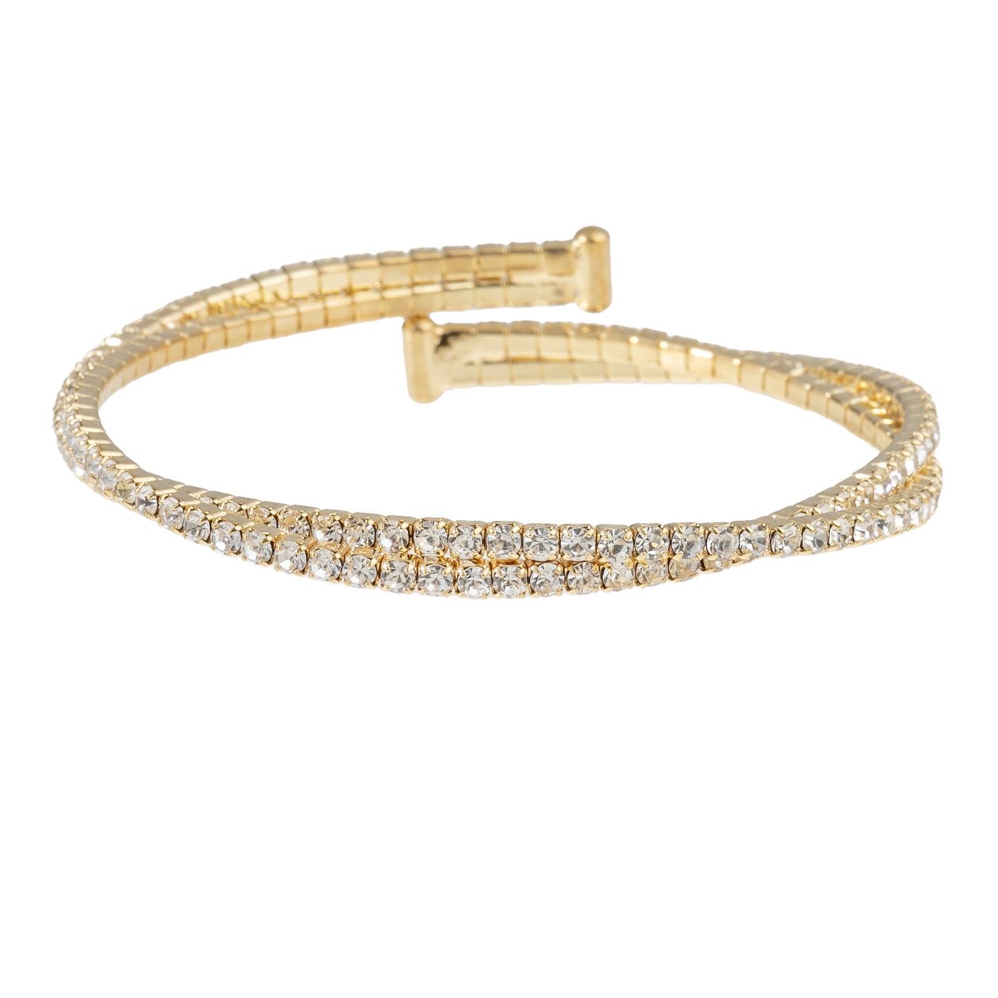 Double Row Spiral Bracelets